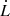 $ \dot{L} $
