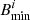 $ B_{\mathrm{min}}^{i} $