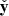 $ {\check{\mathbf{y}}} $