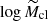 $ \log\widetilde{M}_{\mathrm{cl}} $