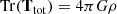 $$ \begin{aligned}&\mathrm {Tr}(\mathbf T _{\mathrm{tot}}) = 4\pi G \rho \end{aligned} $$