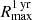 $ R_{\mathrm {max}}^{\mathrm {1\,yr}} $