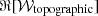 $ \Re[\mathcal{W}_{ \rm topographic}] $
