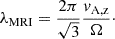 $$ \begin{aligned} \lambda _{\mathrm{MRI} } = \frac{2\pi }{\sqrt{3}}\frac{v_{\mathrm{A,z} }}{\Omega }\cdot \end{aligned} $$
