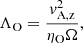 $$ \begin{aligned} \Lambda _{\mathrm{O} }&= \frac{v_{\mathrm{A,z} }^{2}}{\eta _{\mathrm{O} }\Omega }, \end{aligned} $$
