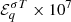 $ {\cal E}_q^{\sigma T}\times 10^7 $