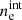 $ n_{\mathrm{e}}^{\mathrm{int}} $