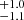 $ ^{+1.0}_{-1.1} $