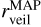 $r_{\rm{veil}}^{\rm{MAP}}$