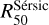 $R_{50}^{{\rm{S\'e rsic}}}$