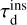 $\tau_{\rm d}^{\rm ins}$