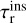 $\tau_{\rm r}^{\rm ins}$
