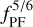 $f_{\mathrm{PF}}^{5 / 6}$