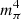 $ m_{\pi}^{4} $