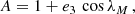 $$ \begin{aligned} A&= 1 + e_3\,\cos \lambda _M \,,\end{aligned} $$