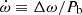 $ \dot{\omega} \equiv \Delta\omega/P_{\mathrm{b}} $