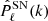 $ \hat{P}^{\mathrm{SN}}_\ell(k) $
