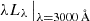$ \lambda L_{\lambda}\,\big\vert_{\lambda = 3000\,\mathrm{\AA}} $