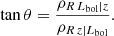 $$ \begin{aligned} \tan \theta = \frac{\rho _{R \, L_{\rm bol} \mid z}}{ \rho _{R \, z \mid L_{\rm bol}}}. \end{aligned} $$