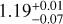 $\[1.19_{-0.07}^{+0.01}\]$