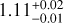$\[1.11_{-0.01}^{+0.02}\]$
