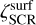 $\[\zeta_{\mathrm{SCR}}^{\text {surf}}\]$