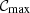 $ {\cal {{C}}}_{\rm max} $