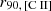 $ r_{90, \, [\mathrm{C}{\small { {\text{ II}}}}]} $
