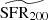 $ \widetilde{\mathrm{SFR}_{200}} $