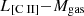 $ L_{[\mathrm{C}{\small { {\text{ II}}}}]}{-}M_{\mathrm{gas}} $