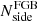 $ N^{{\mathrm {FGB}}}_{{\mathrm {side}}} $