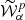 $ \widetilde {{\cal {{W}}}}^p_\alpha $