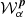 $ {\cal {{W}}}_\alpha ^{\boldsymbol {p}} $