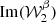 $ {\mathrm {Im}}({\cal {{W}}}_2^\beta ) $