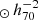 $ _{\odot}\,h^{-2}_{70} $