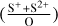 $\frac{{\rm S}^+ + {\rm S}^{2+}}{\rm O}$