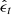 $ {\hat {\epsilon }}_{t} $