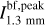 $I_{1.3\ \mathrm{mm}}^{\mathrm{bf}, \text{peak}}$