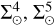 \[\Sigma _ \odot ^4,\Sigma _ \odot ^5\]