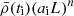 $ \bar {\rho }(t_{\mathrm {i}})(a_{\mathrm {i}}L)^n $