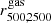 $ r^{\mathrm{gas}}_{500,2500} $