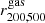 $ r^{\mathrm{gas}}_{200,500} $