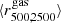 $ \langle r^{\mathrm{gas}}_{500,2500}\rangle $