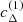 $ c^{(1)}_{\Delta} $