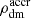 $ {\rho_{\mathrm{dm}}^{\mathrm{accr}}} $