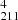 $ _{211}^{4} $