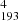 $ _{193}^{4} $