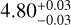 \[4.80_{+0.03}^{-0.03}\]
