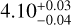 \[4.10_{+0.03}^{-0.04}\]
