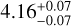 \[4.16_{+0.07}^{-0.07}\]
